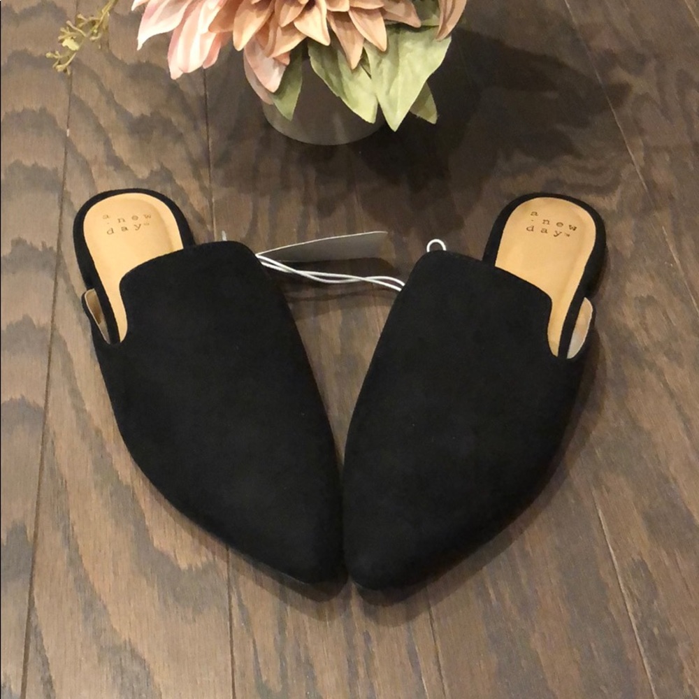 NWT a new day black loafers size 8 1/2
